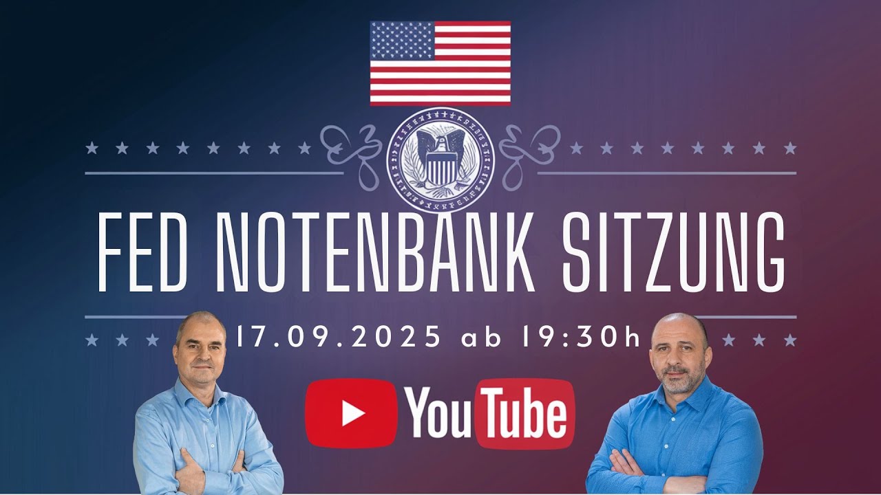 LIVE FED SITZUNG mit dem M&auml;rkte & Trends Team Samir, Andreas und Boris Live Chat