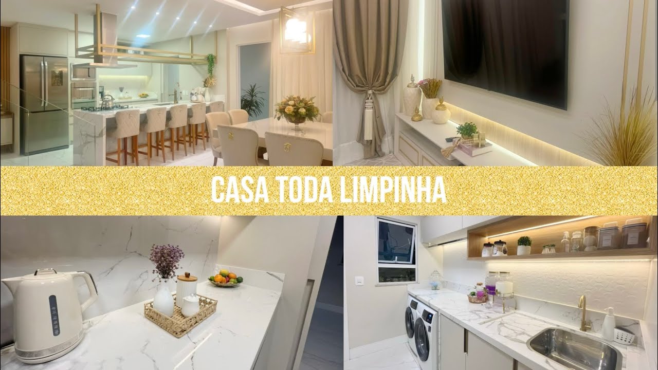 Dia de organização : limpeza completa na casa, lavei muita roupa, mudei a decoração da cozinha