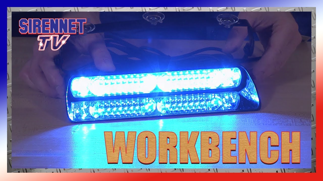 Whelen Avenger II SOLO Combo Linear/TIR Dual LED Dash/Deck Light