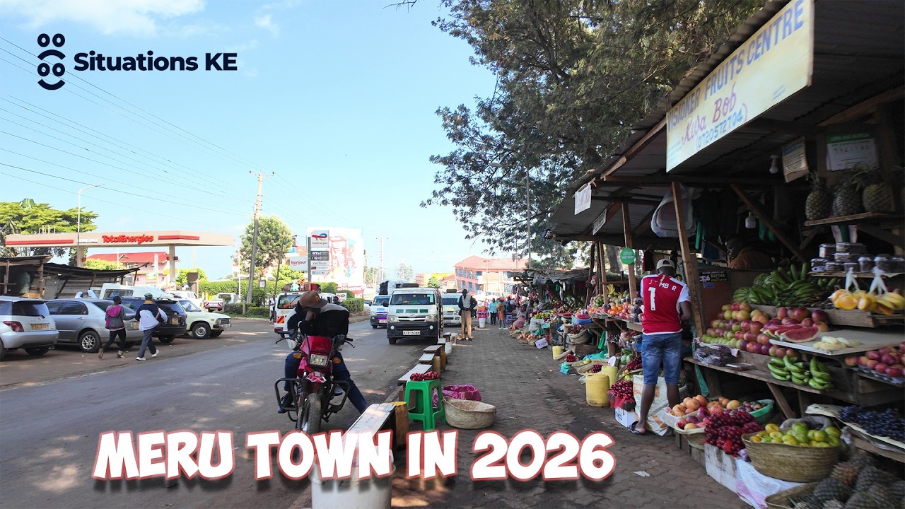 Meru Town drop to Gakoromone Market 2026