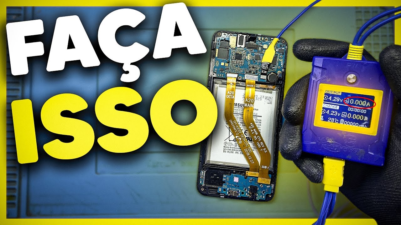 Celular Com Consumo Zero na Fonte 3 Testes Para Encontrar o Defeito! (Análise Avançada!)