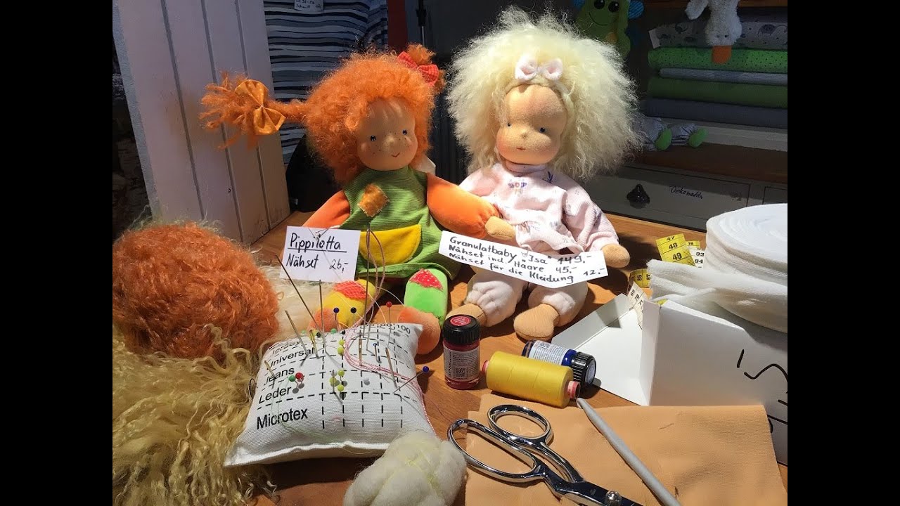 Puppenkurs von Jutta Wörmeyer - ideenstube Wörmeyer - Stoffpuppe nach Waldorfer Art