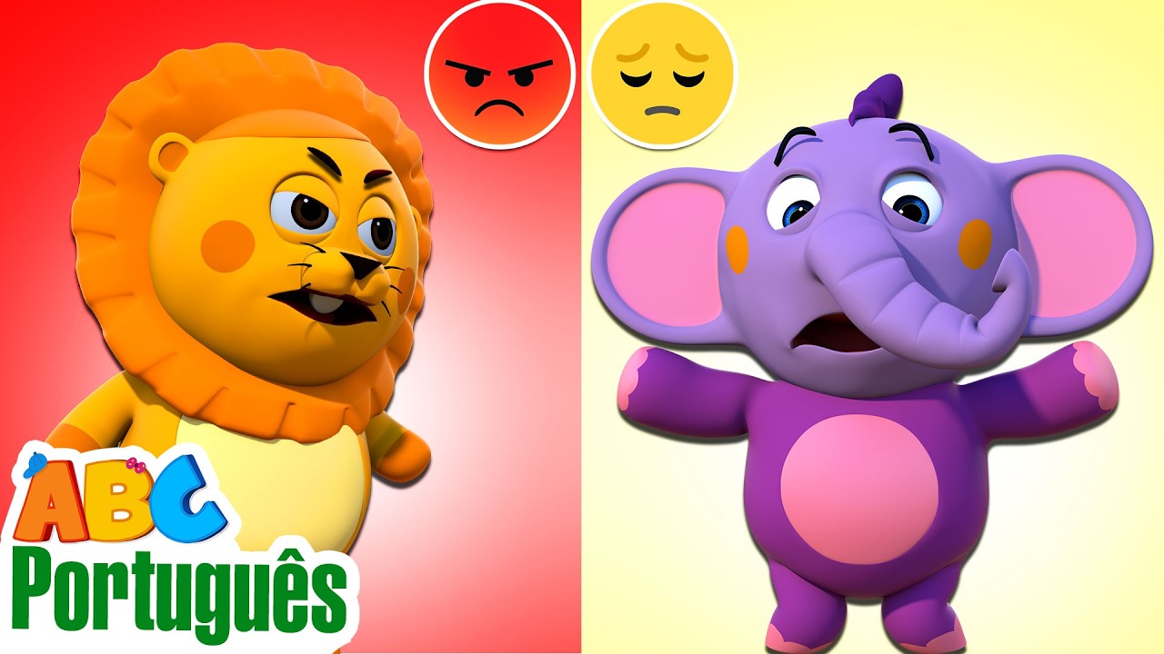 Canção Sobre Sentimentos | Aprender Sentimentos | Canções Infantis | Kent O Elefante