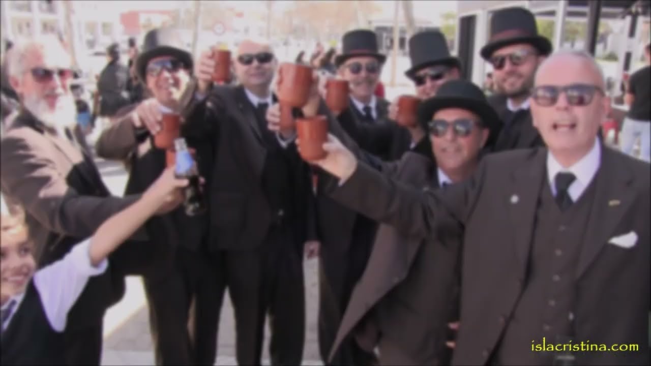Cortejo Fúnebre del Entierro de la Sardina. Carnaval de Isla Cristina 2022