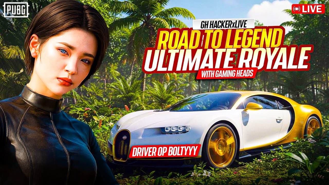 ULTIMATE ROYAL RANK PUSH START #day1  WITH@GamingHead112  | GH HACKER LIVE✌️|
