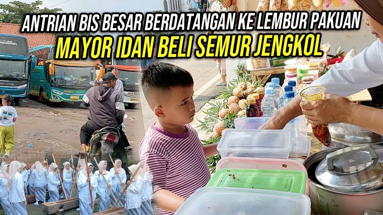 ALHAMDULILLAH BERTEMU MAYOR IDAN ❗ ANTRIAN BIS BESAR BERDATANGAN KE LEMBUR PAKUAN #kdm