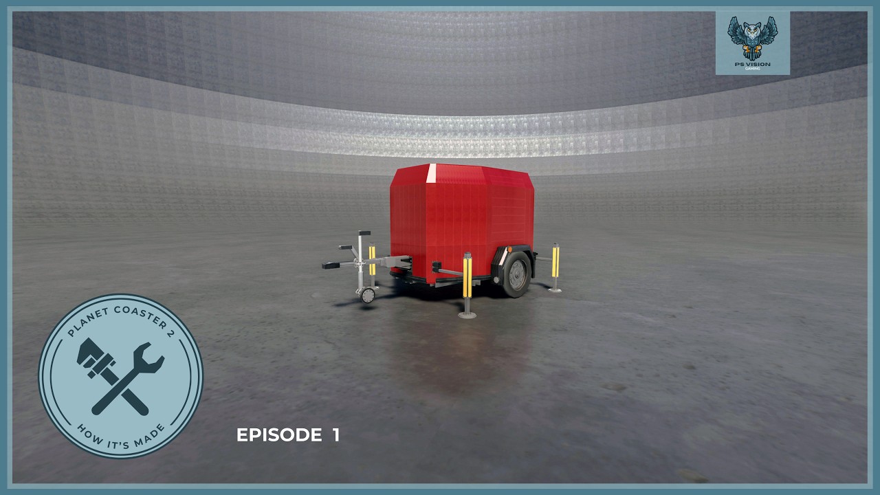 Mobile Light Tower (1/3) | How It Made | Planet Coaster 2 | 1