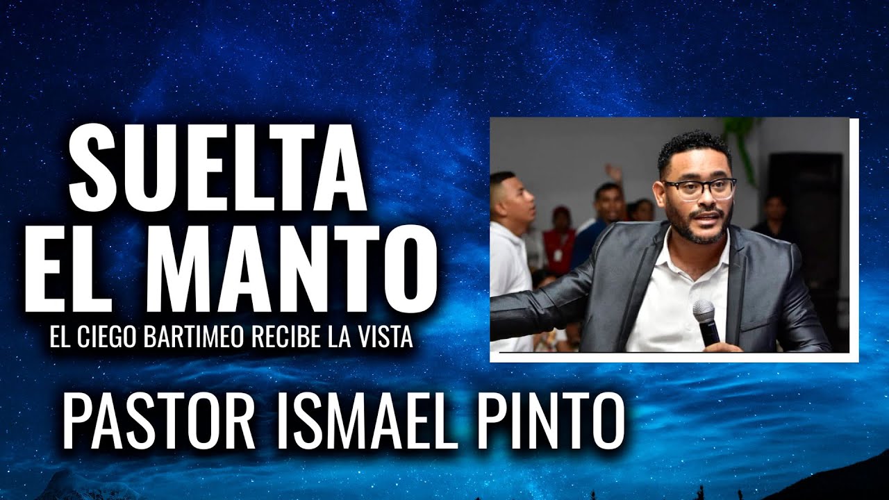 SUELTA EL MANTO | Pastor Ismael Pinto | BAJO LA ATMOSFERA DE GLORIA