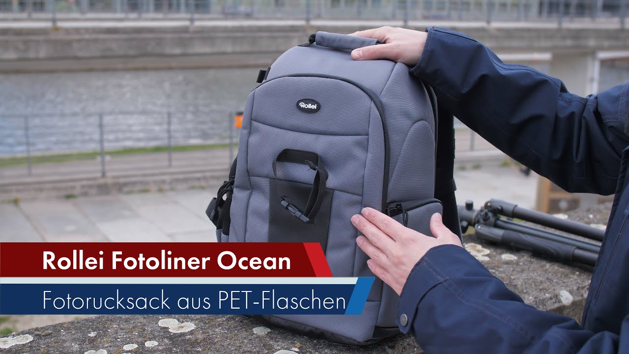 Rollei Fotoliner Ocean M | Kamera-Rucksack f&uuml;r saubere Weltmeere im Test [Deutsch]