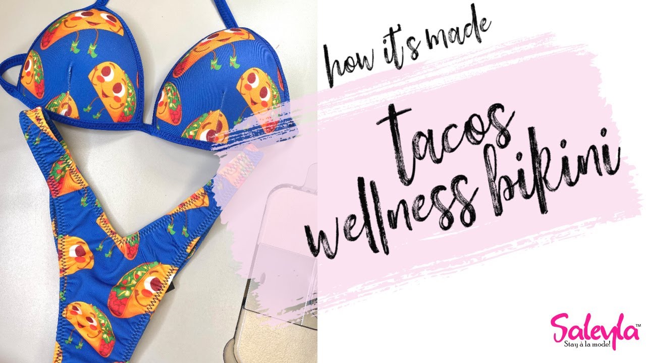 How to make Tacos Wellness Bikini. How it's Made/ Behind the Scenes with Saleyla Competition Bikini