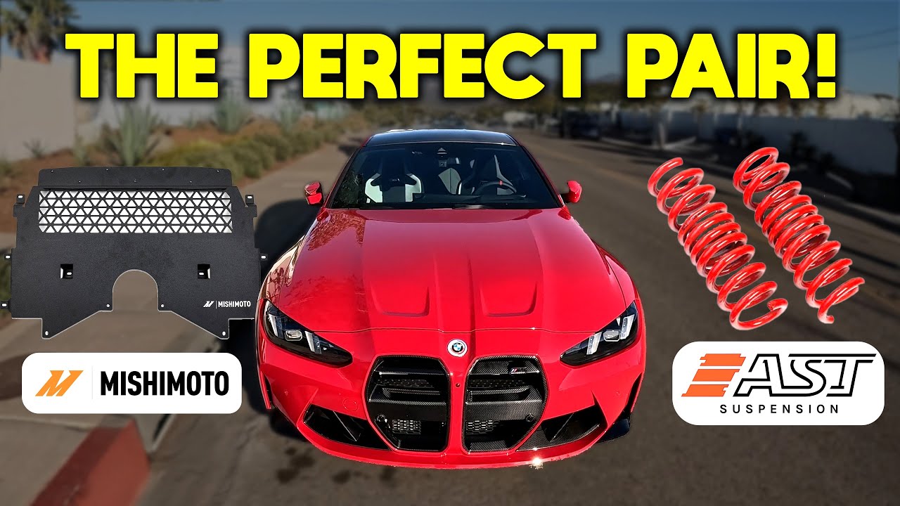 LOWER, WIDER, MEANER! l BMW G82 M3 l Lowering Spring Install