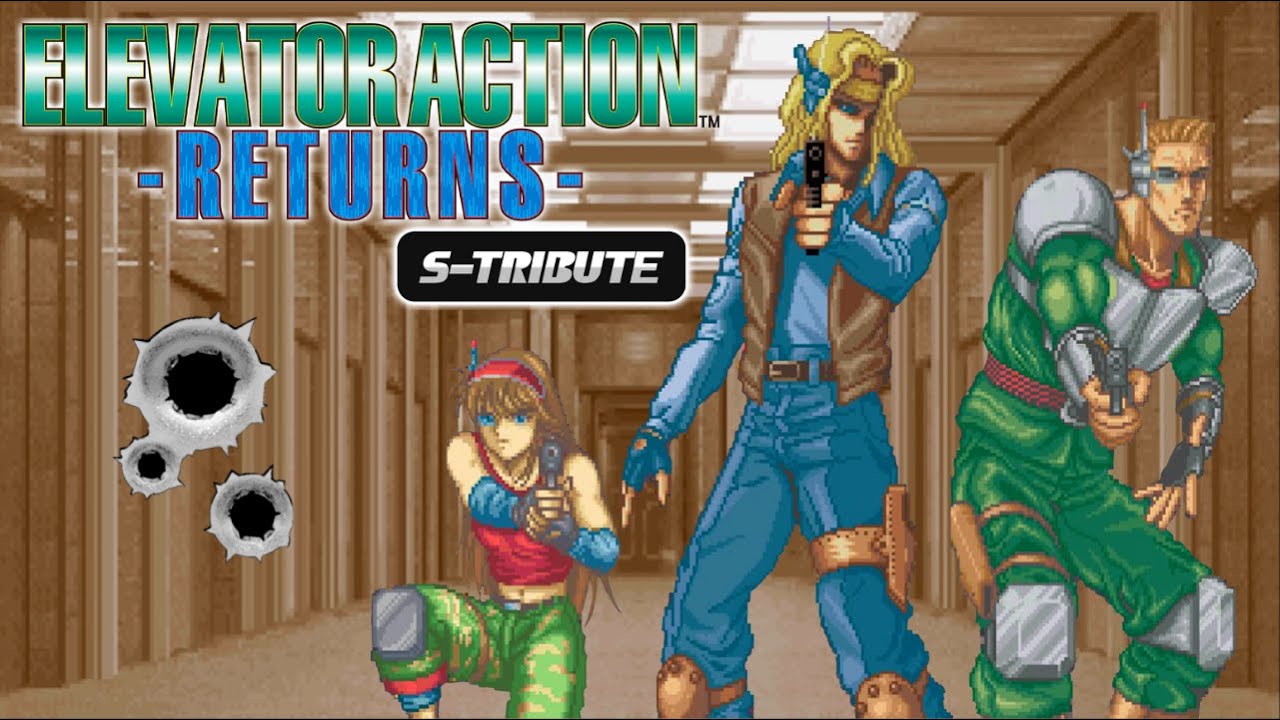 [Elevator Action Returns S - Tribute] Playstation 4 - Longplay - on3mangames