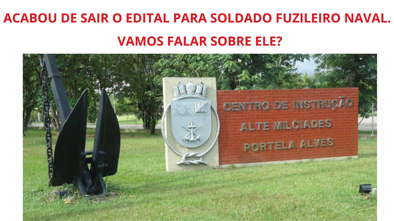Vamos falar do edital e um pouco sobre a vida.