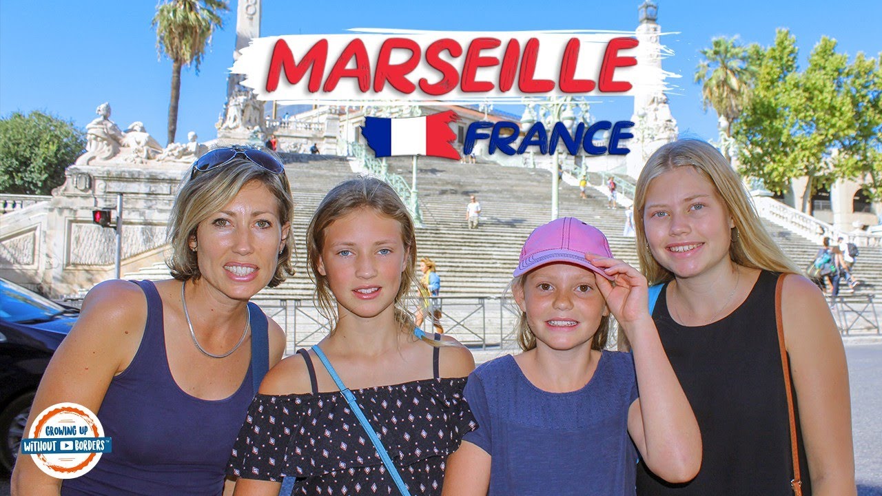Marseille France City Tour | 90+ Countries With 3 Kids