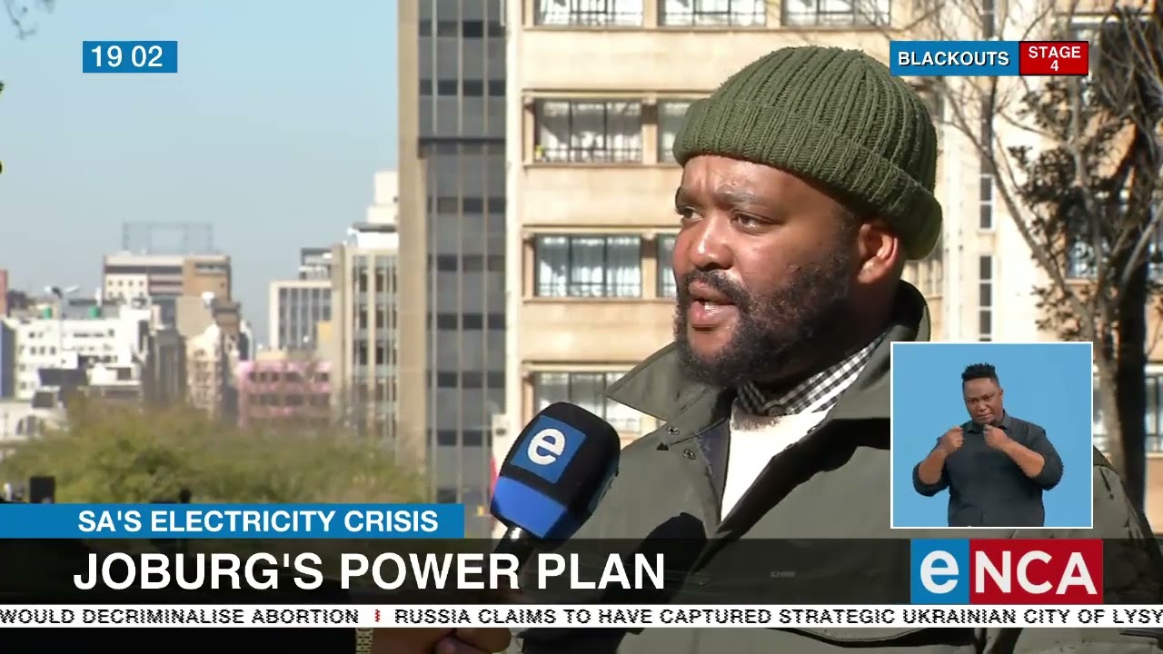 SAs Electricity Crisis Johannesburg's power plan