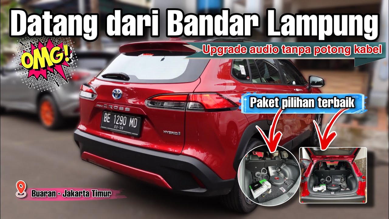 Corolla Cross hybrid 2020 | Upgrade audio Real Oem Look tanpa potong kabel | 📍Buaran - Jaktim