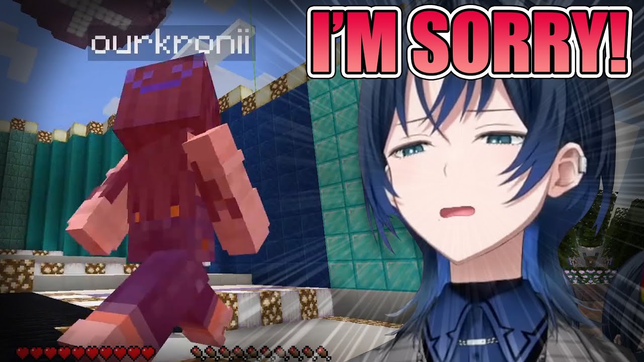 Ao-kun Punches Kronii On Their First Interaction