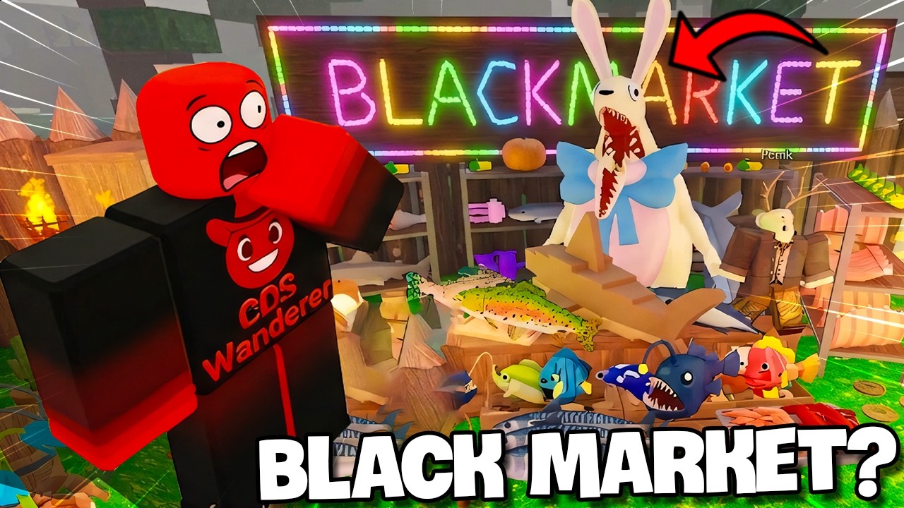 I Survived in the Black Market Base in 99 Nights in the Forest