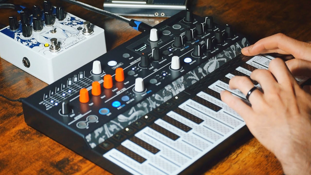 Making A Lofi Ambient Track With The Arturia Microfreak & Avalanche Reverb