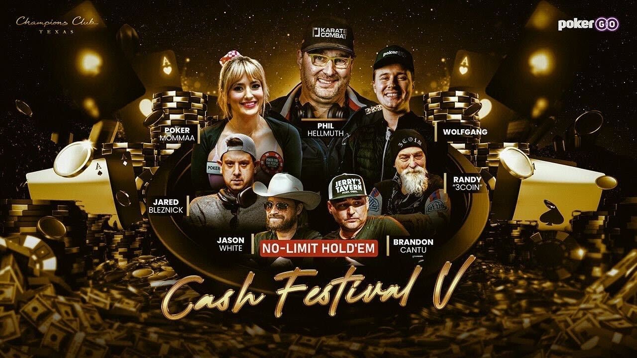 Champions Club Texas - High Stakes Cash Game with Phil Hellmuth, Jared Bleznick & Wolfgang!