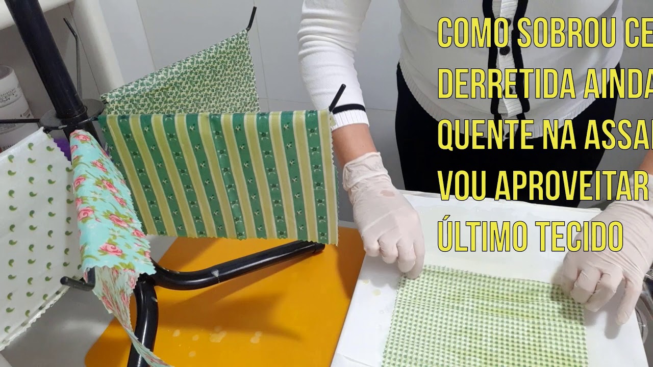 Paninho Encerado Ecológico e Vegano