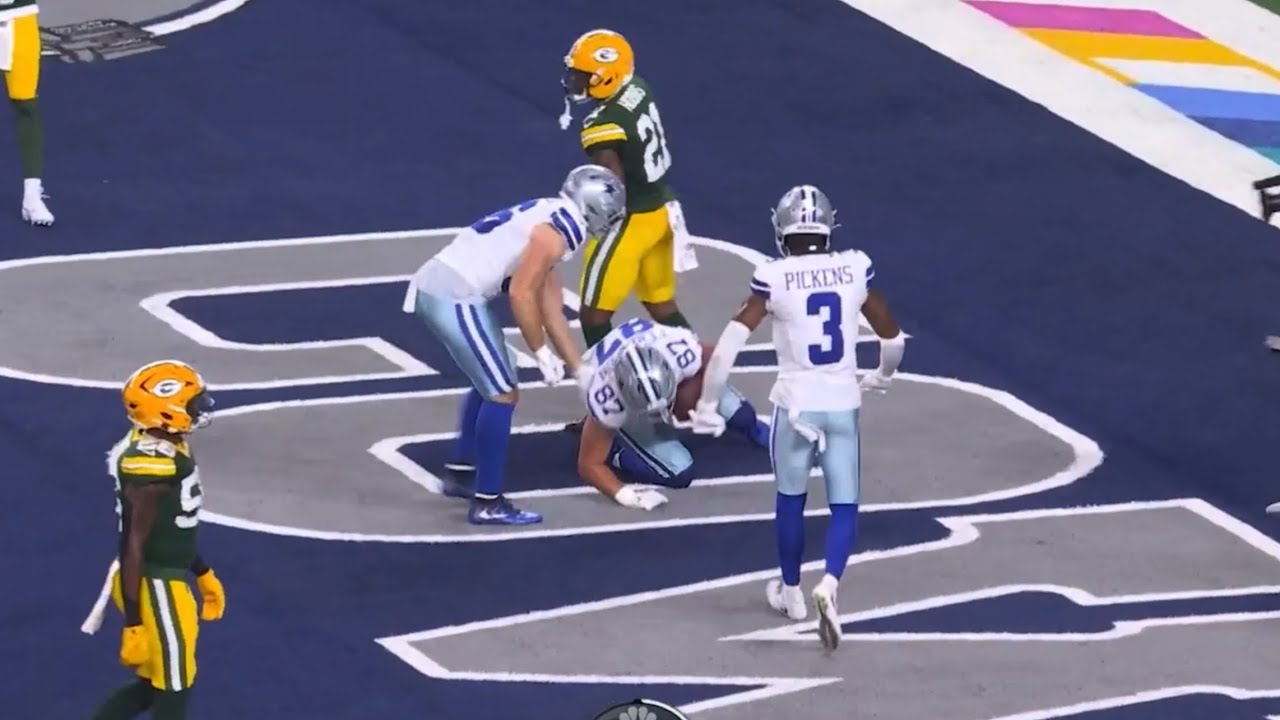 Jake Ferguson Gets 8 Yard Touchdown vs Packers | NFL 2025