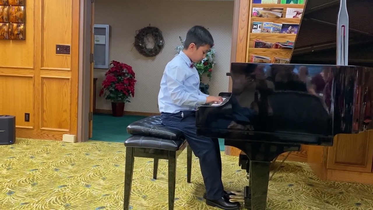Winter Recital 🎹 Prajesh Performs Clementi Sonatina & Burgmüller Ballade (Live)