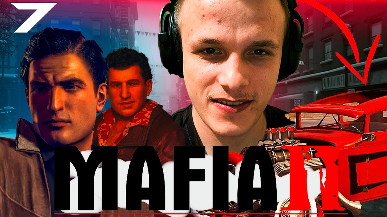 ТОЛКАЕМ КУРЕВО,И ПРЕПОДАЕМ УРОК ВСЕМУ ГОРОДУ ( Прохождение Mafia 2 серия 7)
