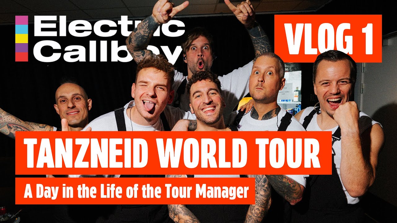 Electric Callboy TANZNEID WORLD TOUR Vlog #1 – A Day in the Life of the Tour Manager