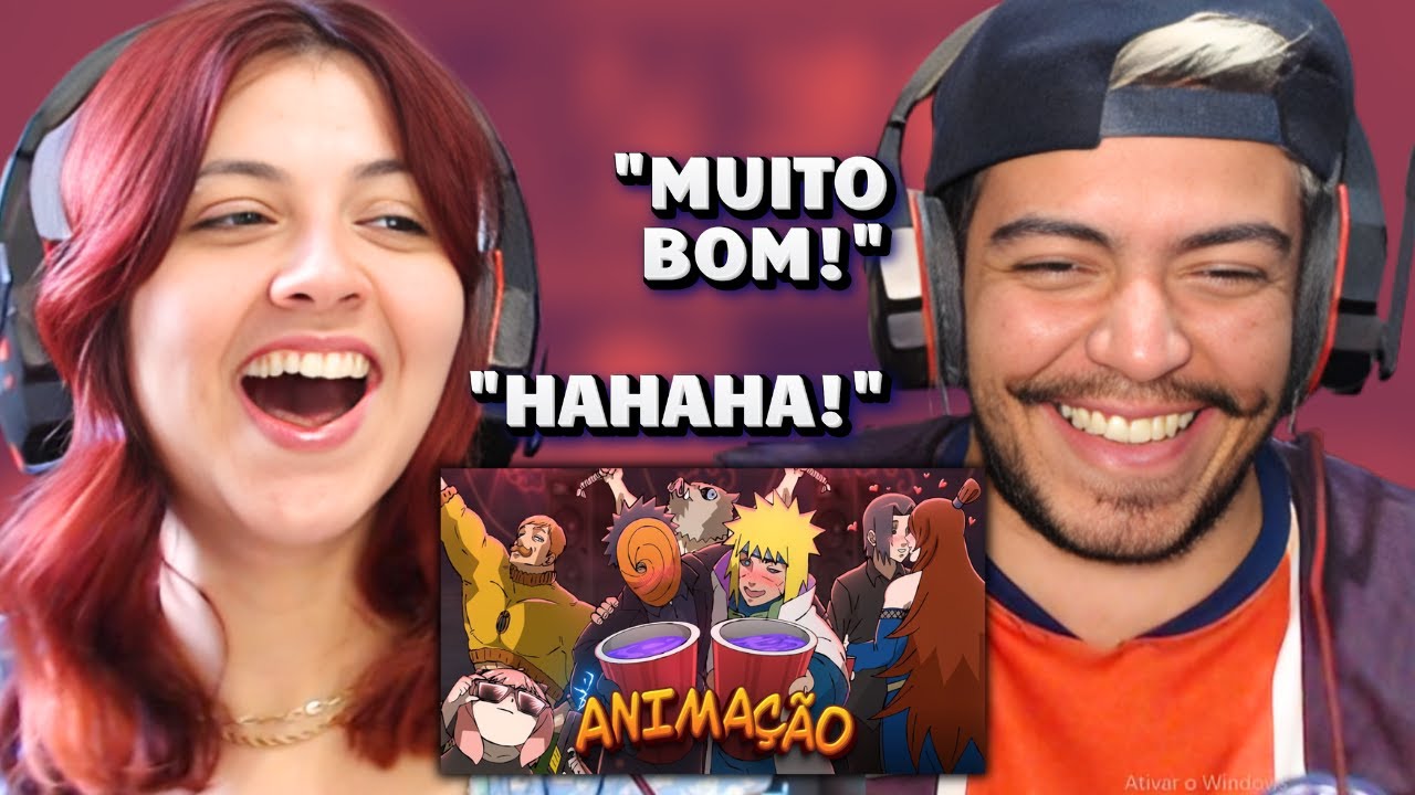 AKATSUKI FAZ UMA FESTA 3! - INÍCIO DO CAOS (VOICE MAKERS) | REACT em CASAL