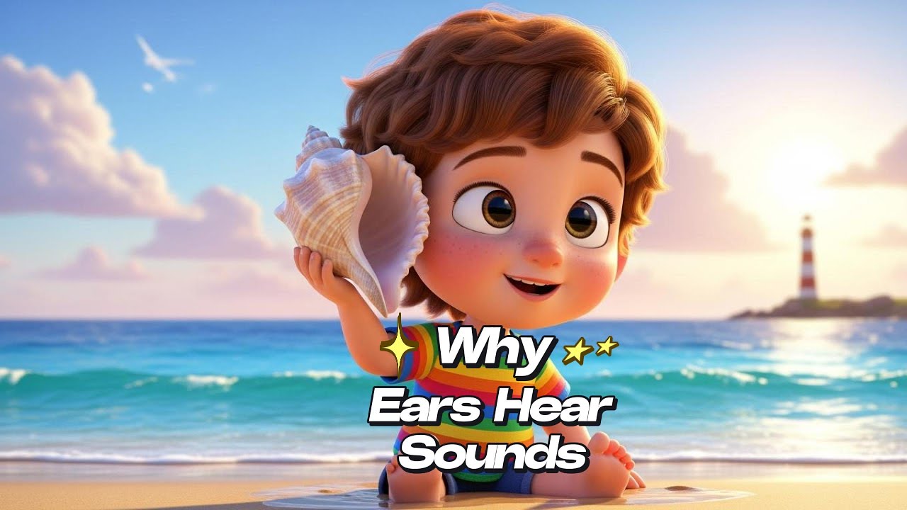 Why Can Our Ears Hear Sounds? | Fun Science for Kids!