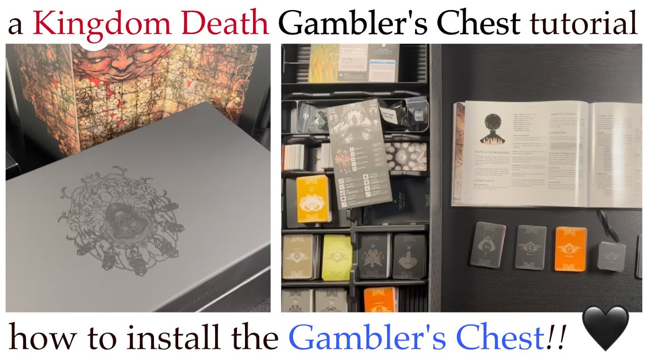 How to install the Gambler's Chest | A tutorial for Kingdom Death: Monster