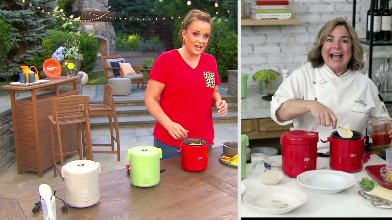 Good Housekeeping 3-Cup Mini Multi-Cooker w/ Accessories on QVC