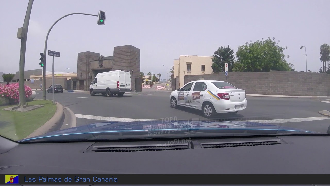 728 Driving in Las Palmas de Gran Canaria
