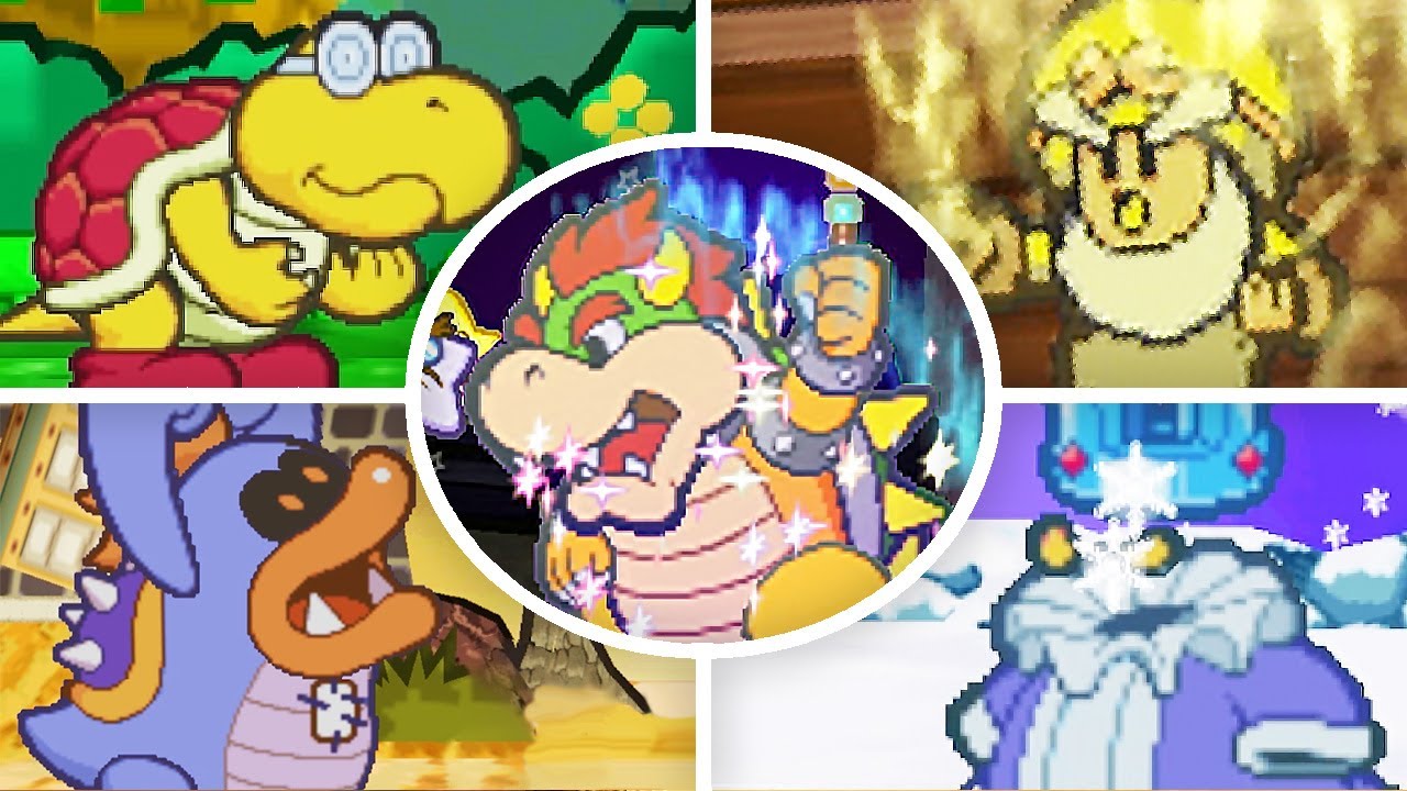 Paper Mario 64 (Switch) - All Bosses + Ending