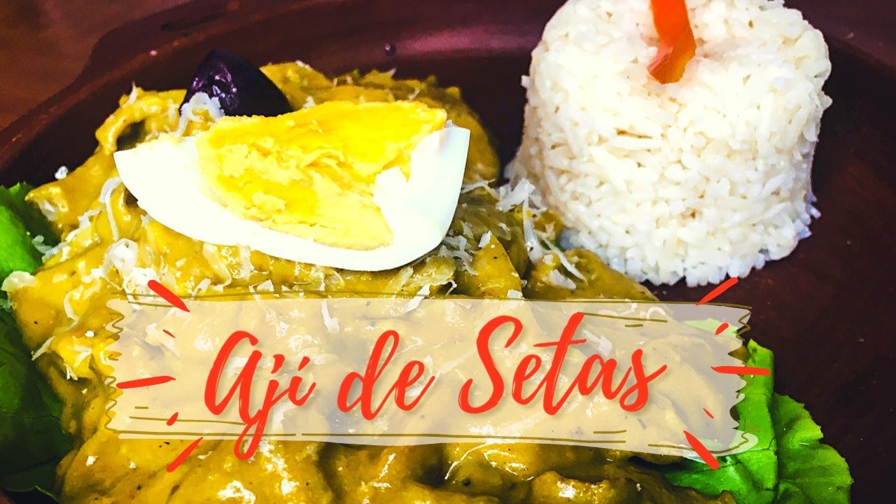 Receta de Aji de Setas |  Hoy Gaby Cocina