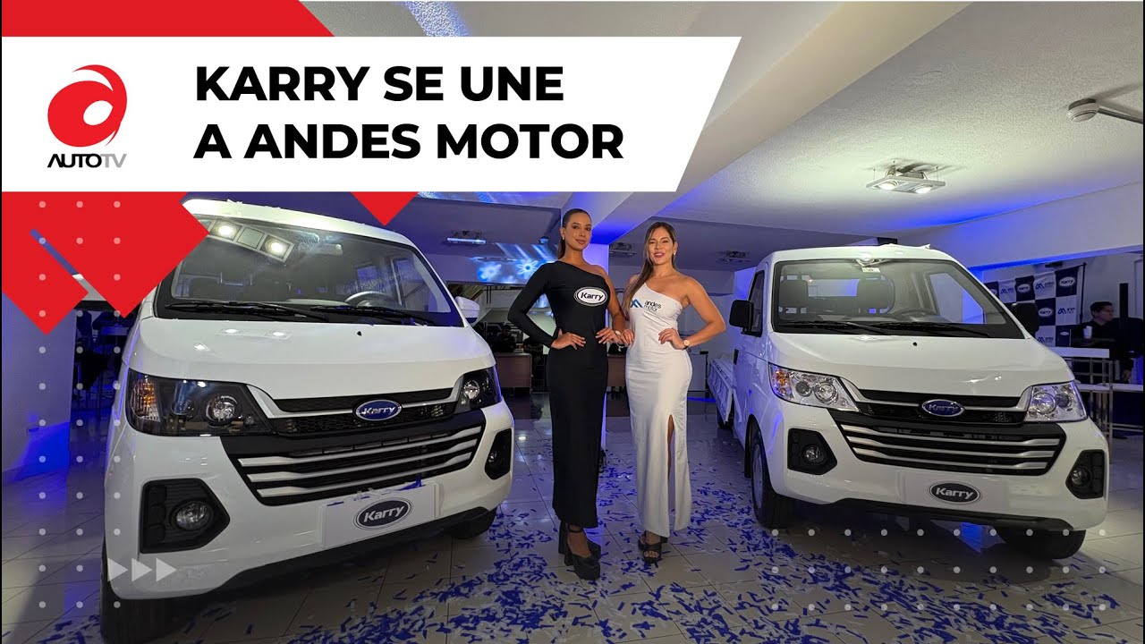 🚛 Karry llega con Andes Motor para revolucionar los vehículos comerciales ligeros