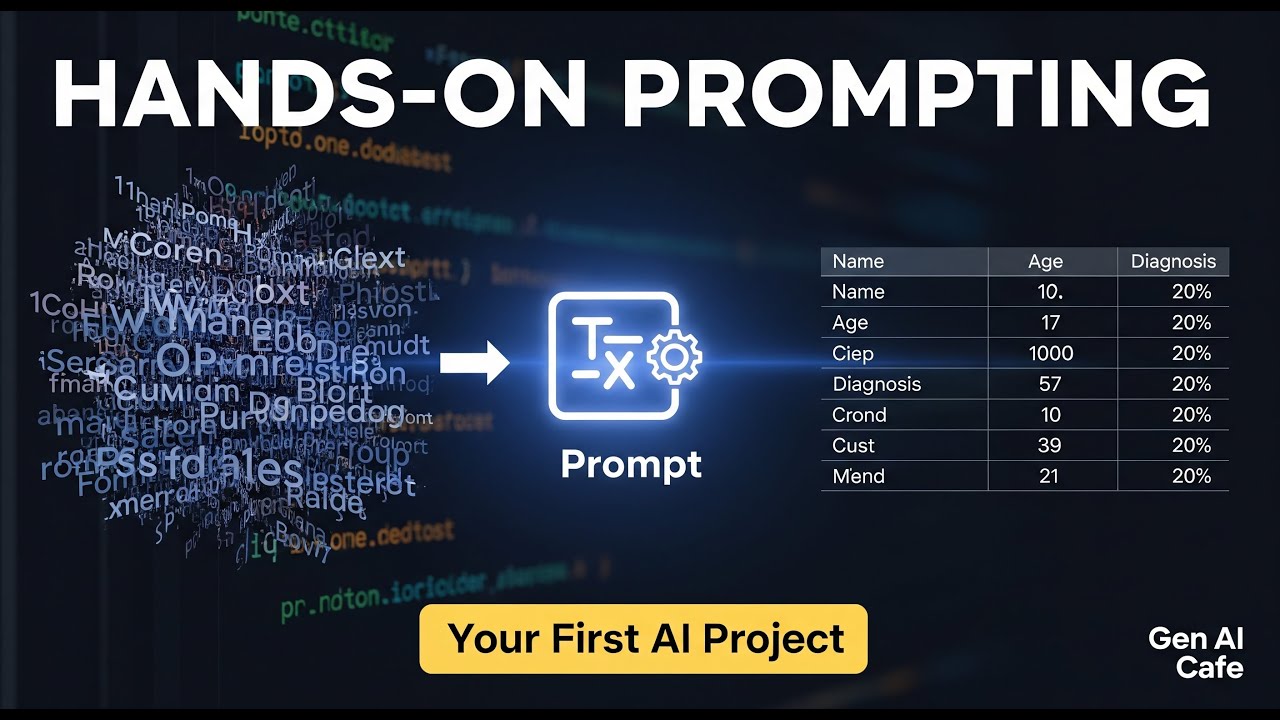 Hands-On Prompt Design: From Collab Setup to a Real-World Demo