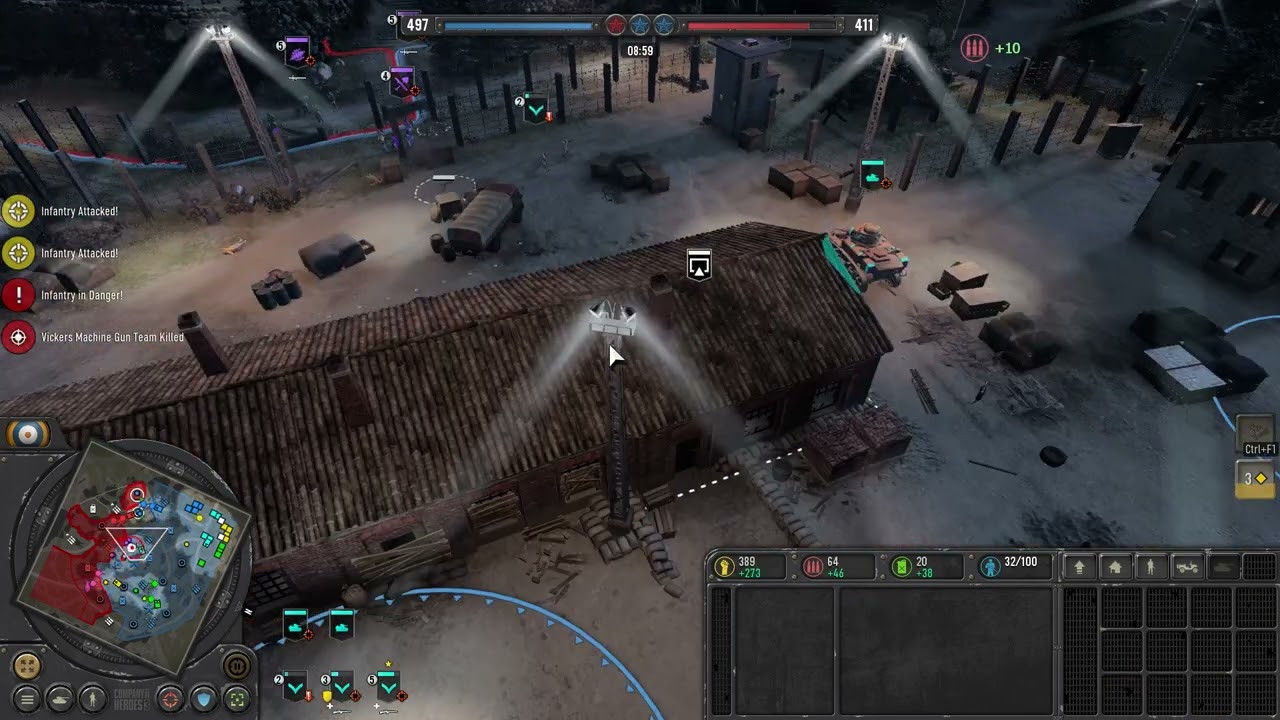 Company of Heroes 3 (COH3) 4vs4 - Brits are op