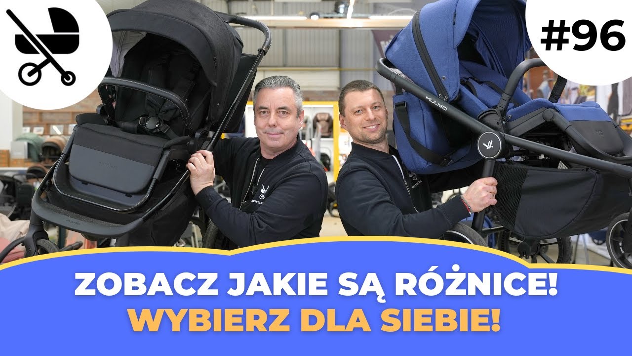 Muuvo Quick 4.0 vs. Muuvo Quick SE 2. Który wózek wybrać? Porównanie!