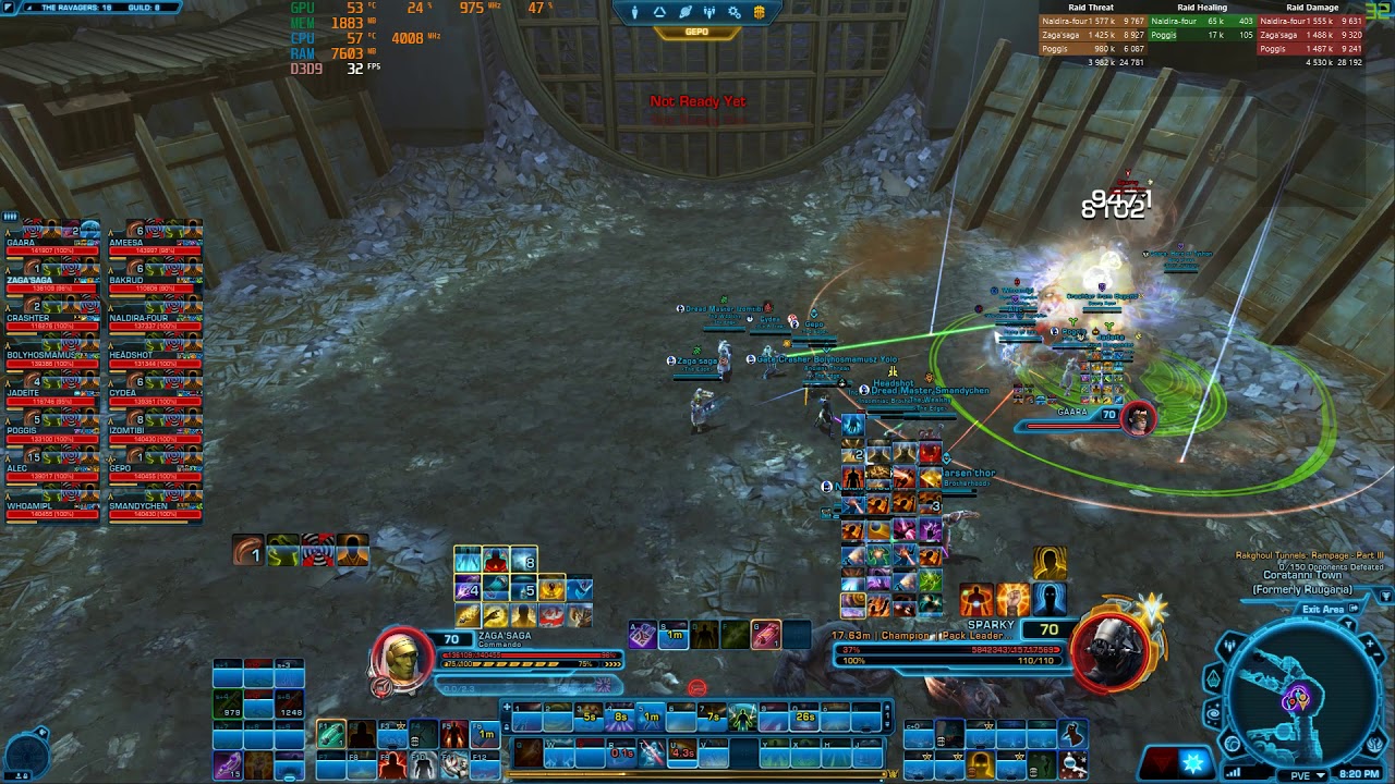 Swtor Ambrosia & The Edge - Ravagers Sparky HM16