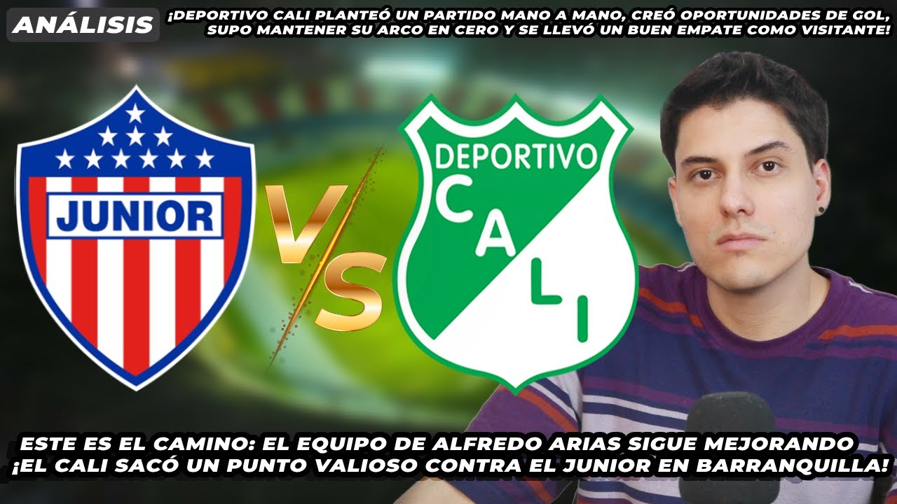 ¡Jugó bien el Cali de Alfredo Arias y sacó un punto valioso! | Junior 0-0 Deportivo Cali