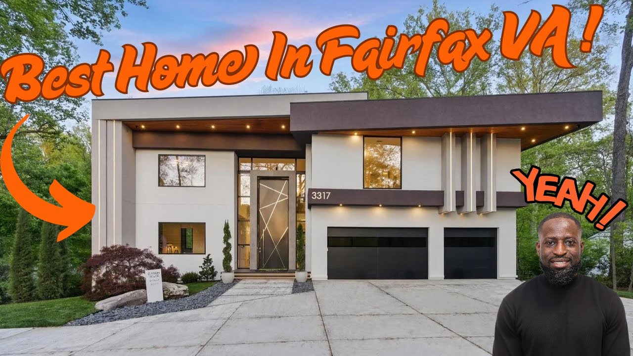 New Homes in Fairfax County | Modern Elysium House| Near Mosaic District| Walk to Metro !