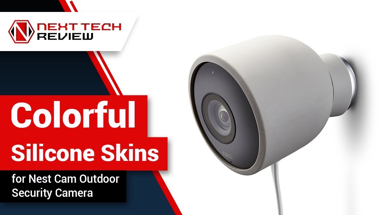 Colorful Silicone Skins for Nest Cam Outdoor Security Camera Product Review  &ndash; NTR