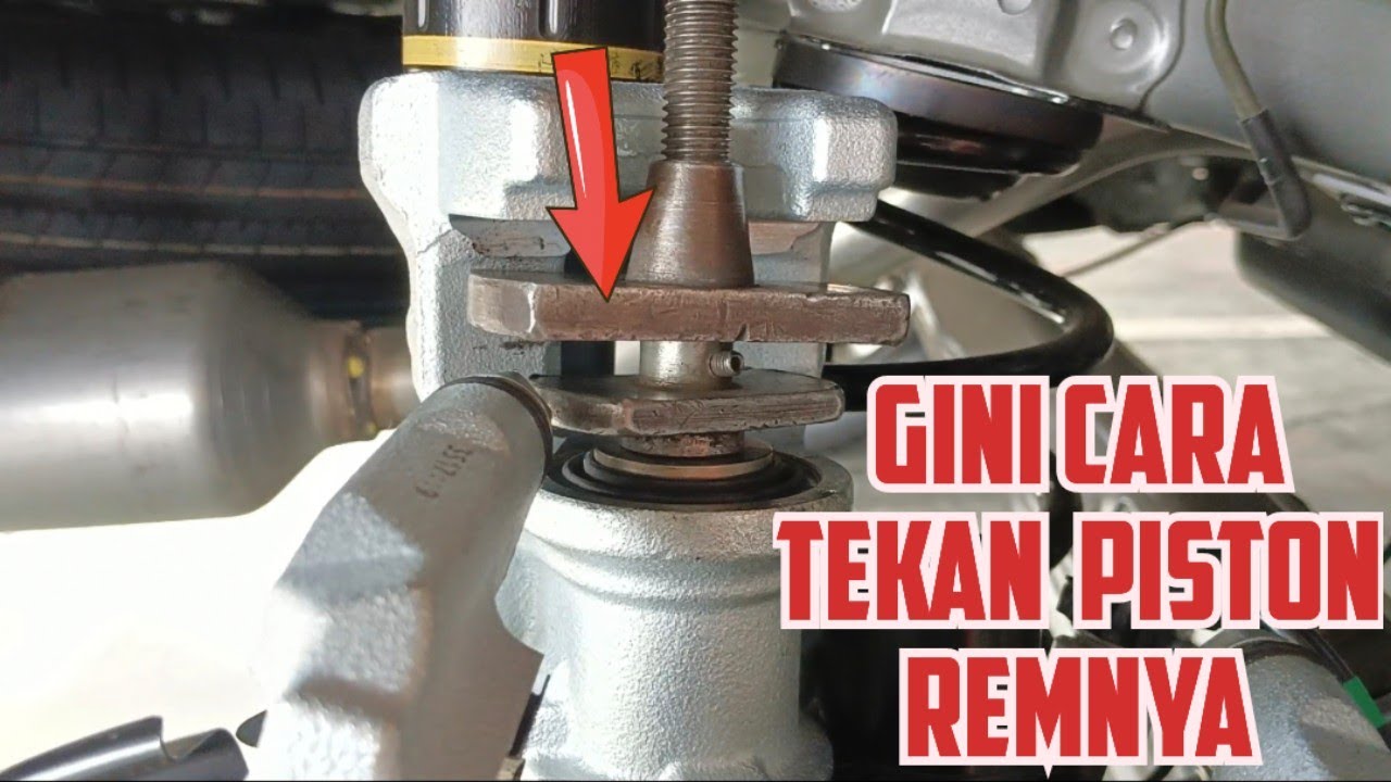 Cara Ganti Kampas Rem Belakang Veloz Model Rem Parkir Elektrik