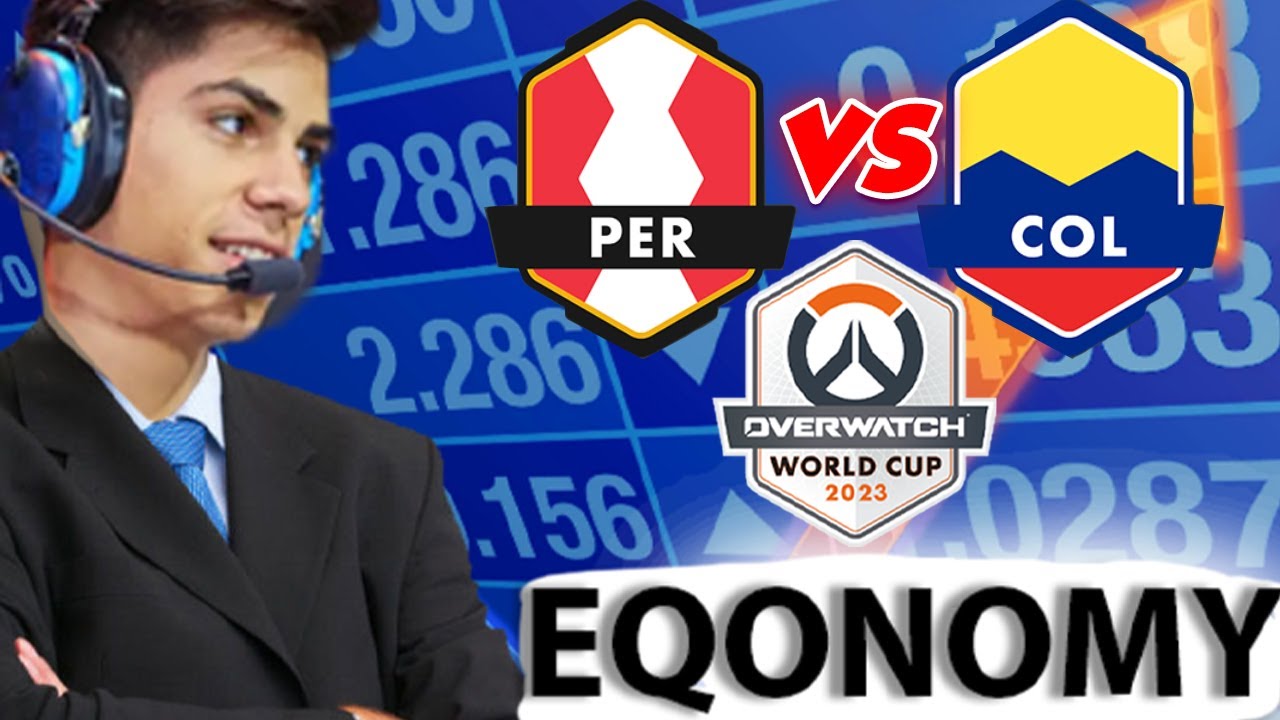 mL7 наблюдает за матчем Колумбия &mdash; Перу на чемпионате мира по Overwatch 2023.