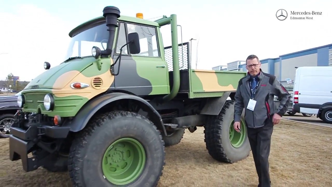 Custom Painted 1980 Mercedes-Benz Unimog 406 | Edmonton, AB