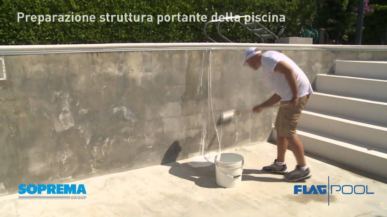 FLAGPOOL - cap 1 - preparazione struttura portante per piscina interrata