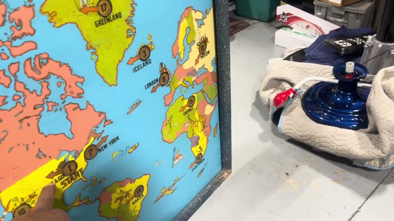 Chicago coins 1955 around the world trainer