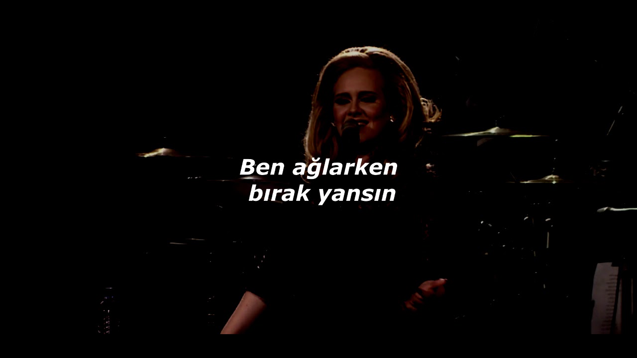 Adele - Set Fire to the Rain (Türkçe Çeviri)